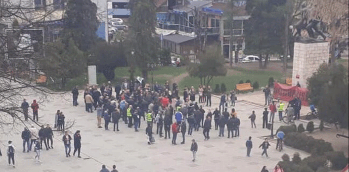 Bjelopoljci bojkotom protesta poslali poruku Foto: DPS Bijelo Polje