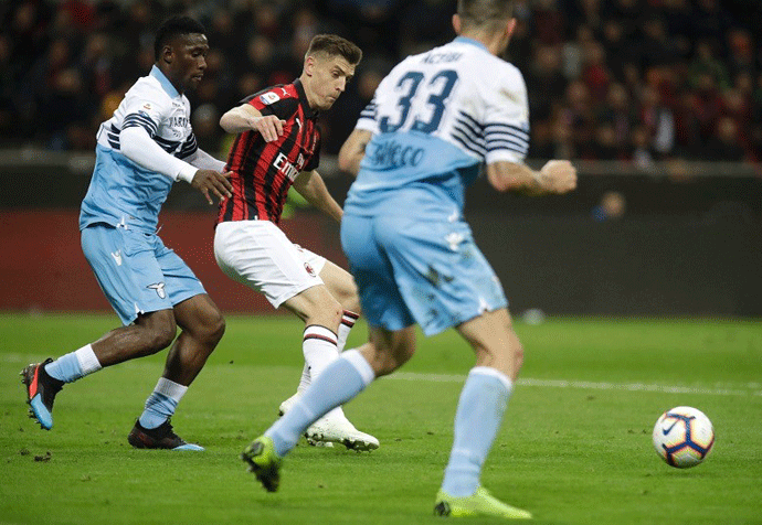 Milan bolji od Lacija Foto: Beta/AP