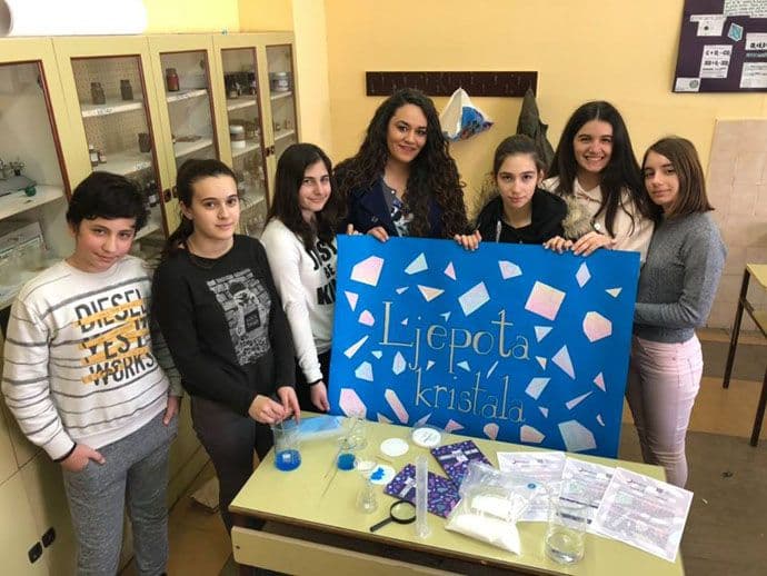 Kristali crnogorskih učenika pred žirijem Kristali crnogorskih učenika pred žirijem