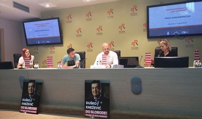 Protest sjutra u 20 sati, Knežević će iznijeti informacije o Stankoviću Protest sjutra u 20 sati, Knežević će iznijeti informacije o Stankoviću