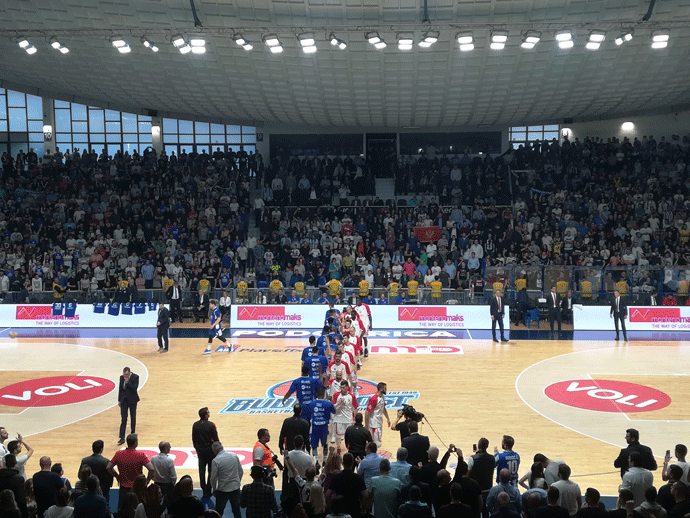 Poznata sudijska trojka za majstoricu finala ABA lige Poznata sudijska trojka za majstoricu finala ABA lige