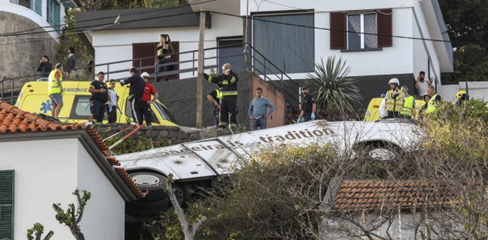 Madeira: Prevrnuo se autobus, 28 mrtvih Foto: EPA-EFE/HOMEM GOUVEIA
