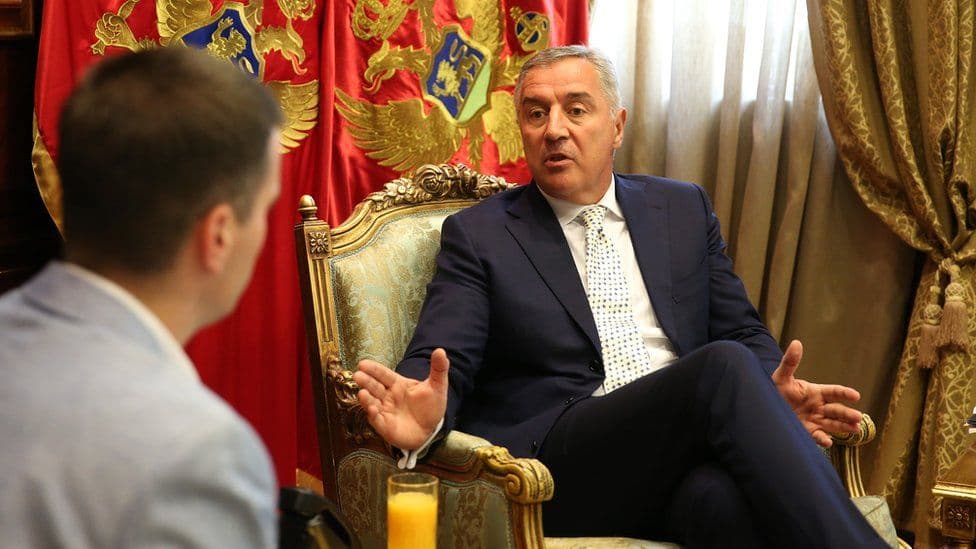ĐUKANOVIĆ: Niko me neće srušiti Đukanović u razgovoru za BBC/Kabinet predsjednika Crne Gore