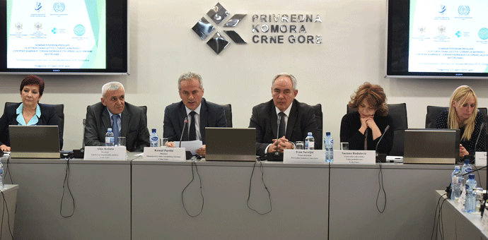 Prošle godine na poslu poginulo devet radnika Foto: gov.me/B. Ćupić