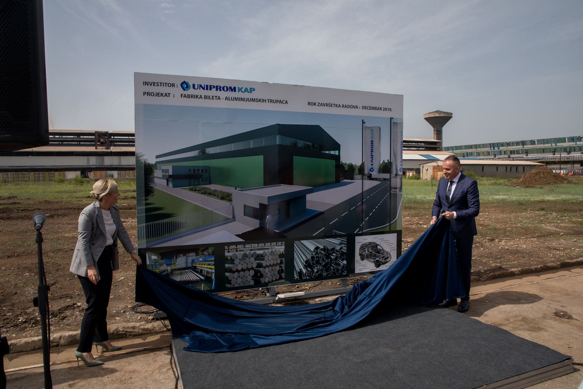 Uniprom KAP: Kreće izgradnja fabrike bileta (VIDEO) Uniprom KAP: Kreće izgradnja fabrike bileta (VIDEO)