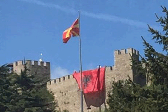 Kažnjen zbog isticanja albanske zastave na tvrđavi u Ohridu