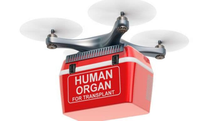 Dron donio bubreg koji je spasao život! (VIDEO) Dron donio bubreg koji je spasao život! (VIDEO)