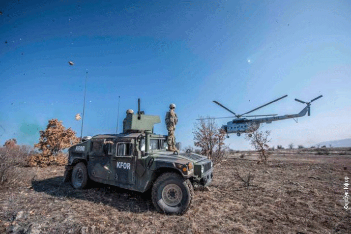 Nove vježbe Kfora narednih dana na Kosovu Nove vježbe Kfora narednih dana na Kosovu