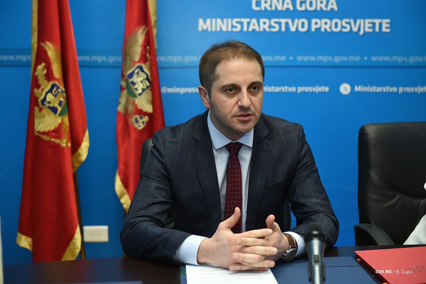 Šehović: Za kabinete praktične nastave 2,5 miliona eura Šehović: Za kabinete praktične nastave 2,5 miliona eura