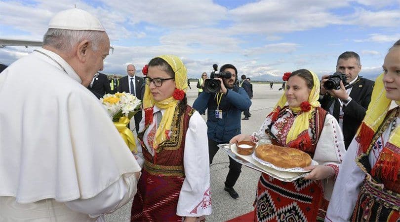 Papa stigao u Sjevernu Makedoniju Papa stigao u Sjevernu Makedoniju