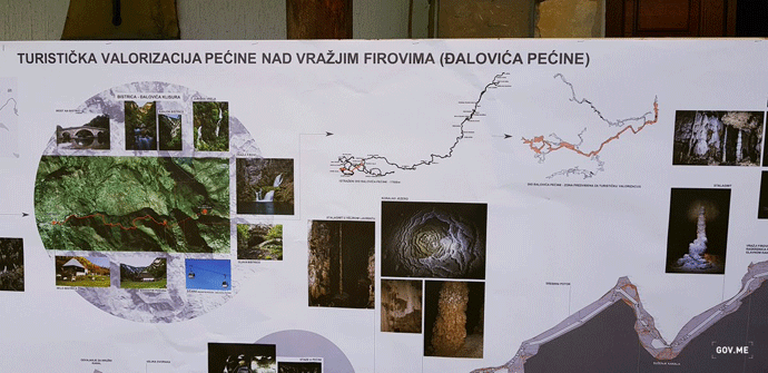 Ugovorena izgradnja elektroenergetske infrastrukture za Đalovića pećinu Foto: gov.me