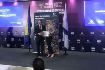 Hipotekarna banka dobitnik nagrade EBRD-a
