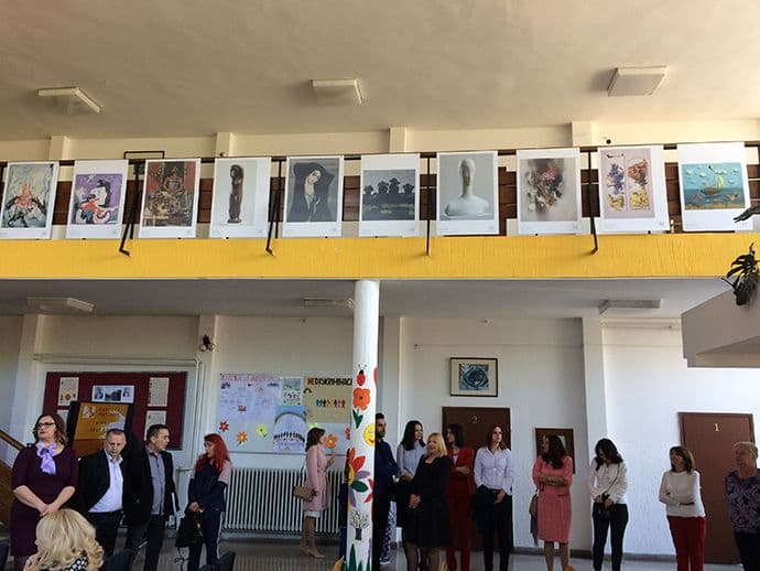 Reprodukcije slika velikana likovne umjetnosti u OŠ „Marko Miljanov“ Reprodukcije slika velikana likovne umjetnosti u OŠ „Marko Miljanov“