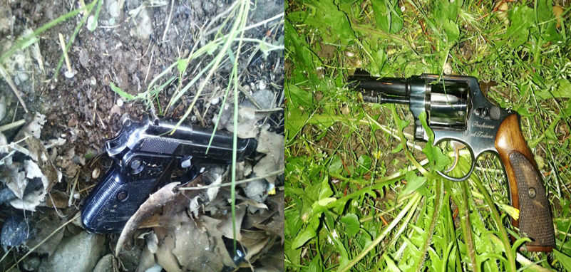 U Baru oduzete dvije puške, u PG dva odbačena pištolja U Baru oduzete dvije puške, u PG dva odbačena pištolja
