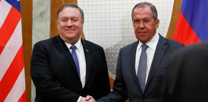 Pompeo i Lavrov vjeruju da su mogući bolji odnosi SAD-a i Rusije Foto: Pavel Golovkin/Pool via REUTERS