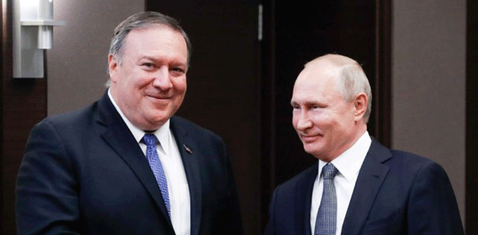 Putin sa Pompeom: Imam utisak da Tramp želi normalizaciju Foto: AP