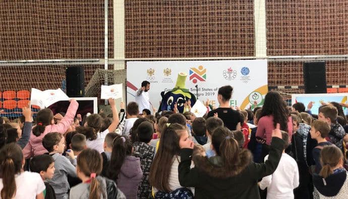 Olimpijski karavan obišao Crnu Goru Olimpijski karavan obišao Crnu Goru