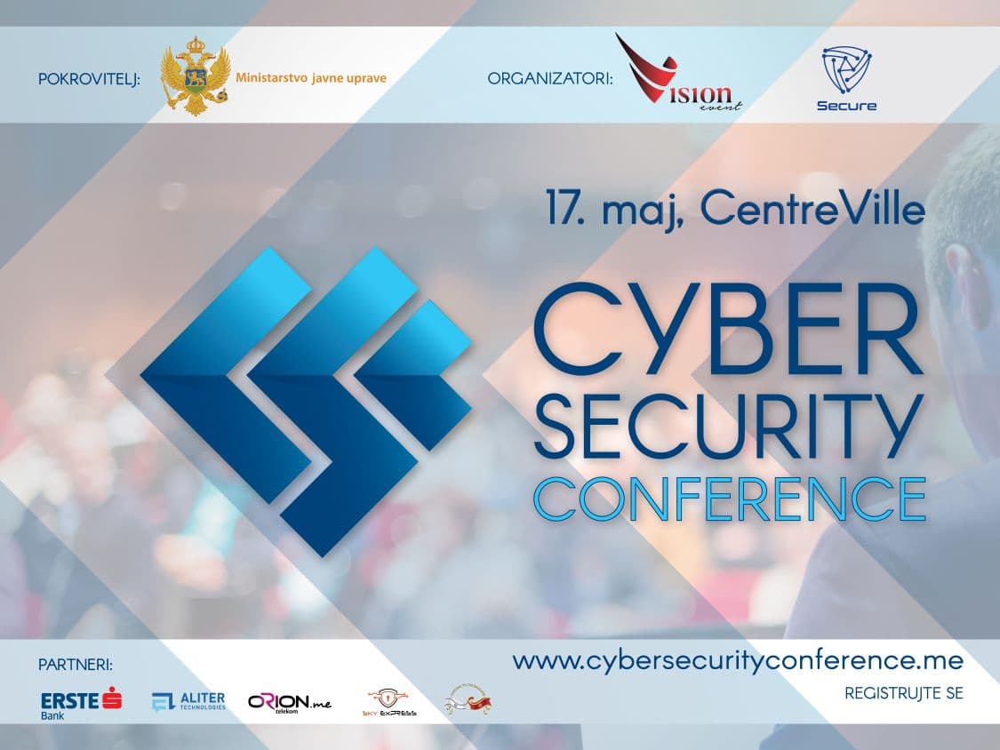 Druga regionalna Cyber security konferencija sjutra u PG Druga regionalna Cyber security konferencija sjutra u PG