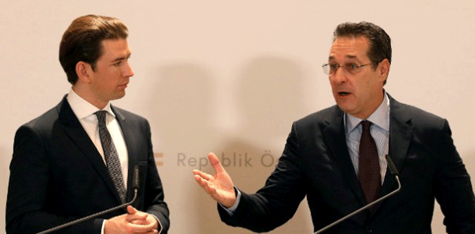 Štrahe podnio ostavku, Kurc prelomio – neće dalje sa FPO Foto: AP