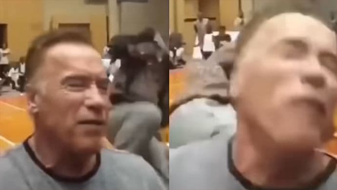 (VIDEO) Pojavio se novi snimak napada na Švarcenegera (VIDEO) Pojavio se novi snimak napada na Švarcenegera