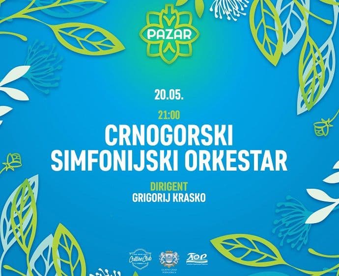 Crnogorski simfonijski orkestar u ponedjeljak veče na Trgu nezavisnosti Crnogorski simfonijski orkestar u ponedjeljak veče na Trgu nezavisnosti