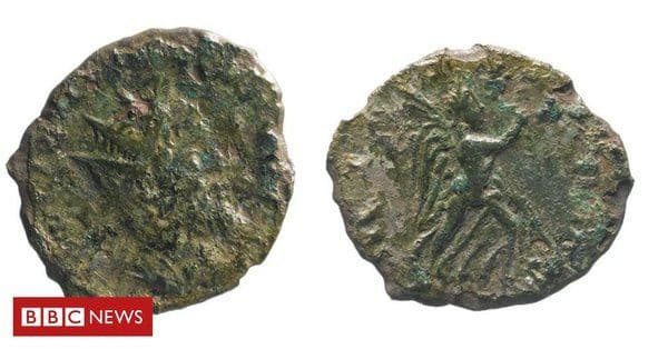 U Engleskoj pronađen rijedak rimski novčić BBC