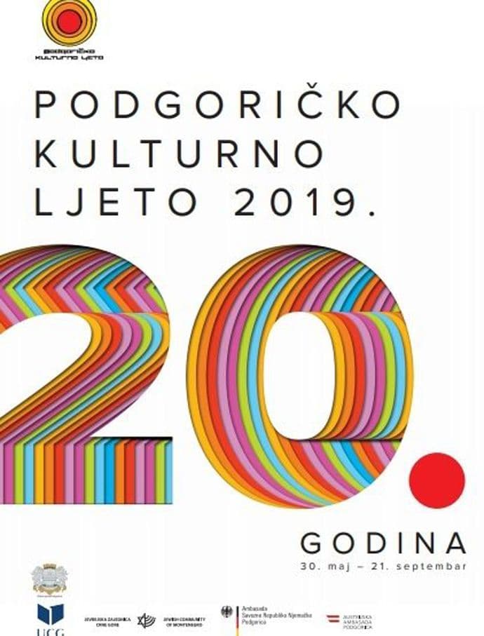 Počinje Podgoričko kulturno ljeto 2019. Počinje Podgoričko kulturno ljeto 2019.