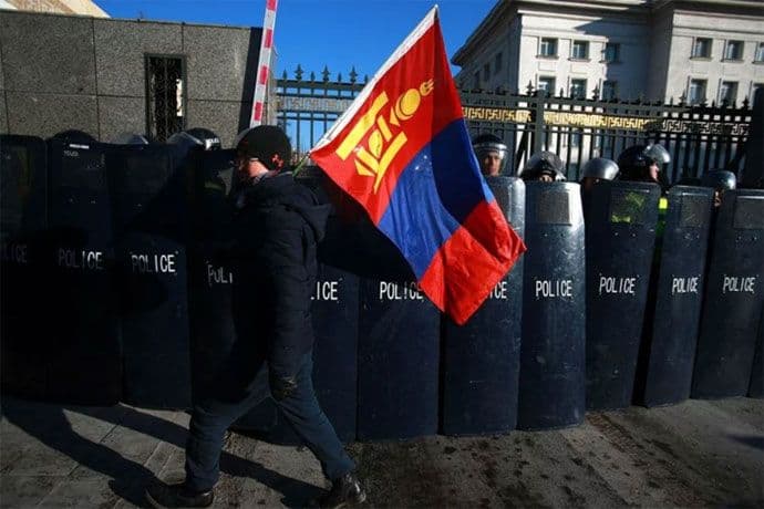 Hiljade Mongola izašle na ulice Hiljade Mongola izašle na ulice