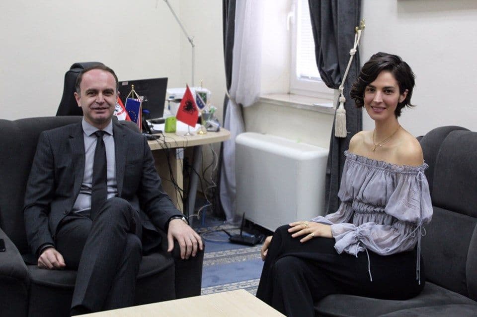 Emina Čunmuljaj posjetila Opštinu Tuzi Foto: Opština Tuzi