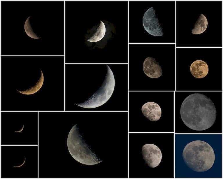 Nedjeljni bioritam (03. jun - 09. jun) Fotografija: Moon phases SYMPATHINK