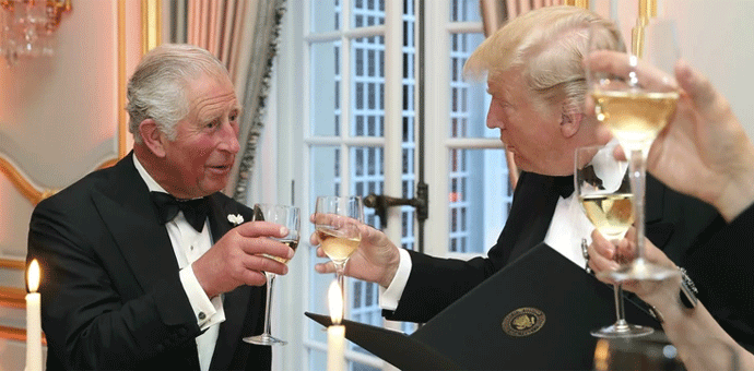 Princ Čarls govorio 90 minuta Trampu o klimatskim promjenama Foto: TANJUG/AP