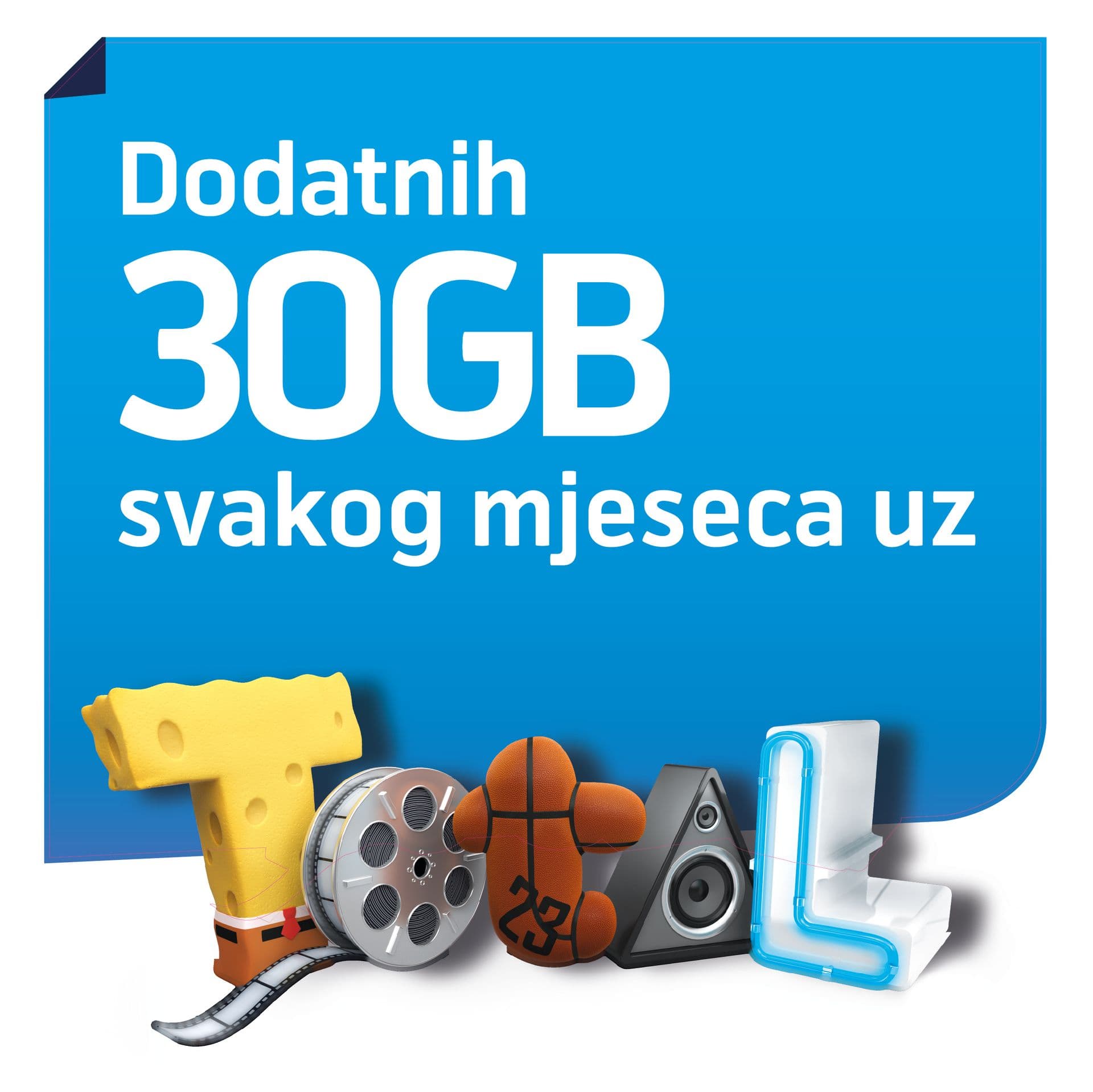 Dodatnih 30 GB interneta na Telenor "Total" paketima Dodatnih 30 GB interneta na Telenor "Total" paketima