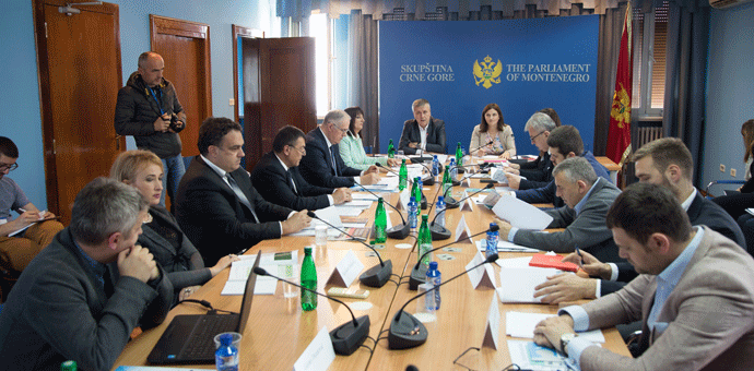 Odbor o Savjetu ASK-a ponovo u srijedu Foto: Skupština Crne Gore