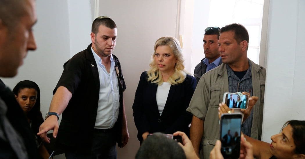 Supruga Benjamina Netanjahua kažnjena sa 15.000 dolara The New York Times