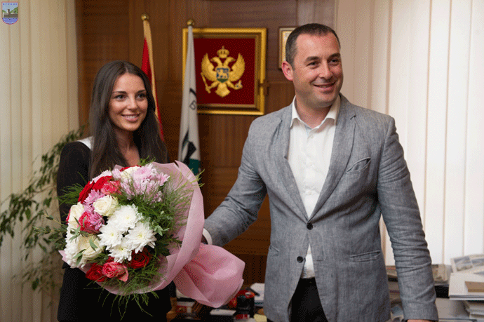 Berane: Šćekić ugostio mis turizma Berane: Šćekić ugostio mis turizma