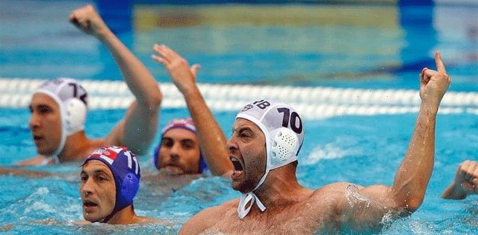 Srbija po neviđenom pljusku savladala Hrvatsku i izborila plasman na OI Foto: butasport.rs