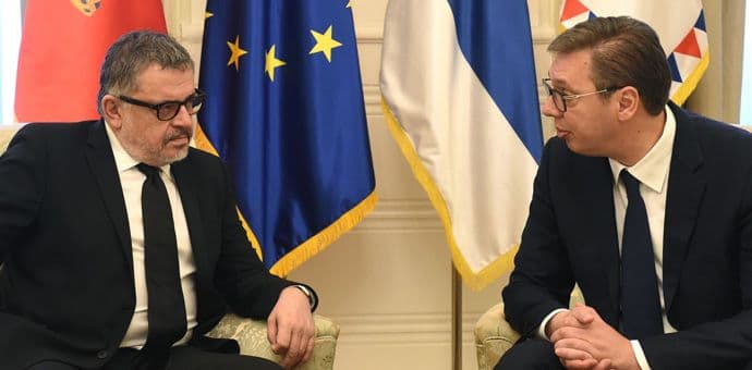 Mićunović – Vučić: Crna Gora i Srbija da prevaziđu trenutne tenzije Foto: predsednik.rs