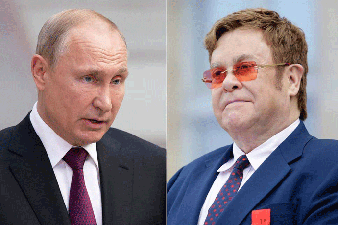 Putin: Elton Džon genijalan muzičar, ali pogrešno shvata prava LGBT osoba Putin: Elton Džon genijalan muzičar, ali pogrešno shvata prava LGBT osoba
