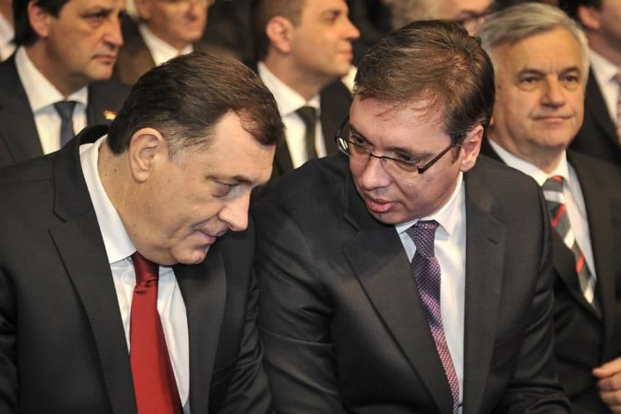 Vučić i Dodik uputili telegram saučešća povodom smrti Bulatovića Dodik & Vučić