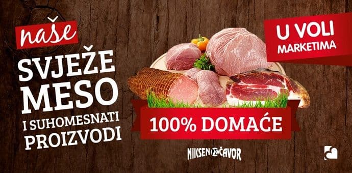 Svježe meso i suhomesnati proizvodi – 100% domaće u Voli marketima Svježe meso i suhomesnati proizvodi – 100% domaće u Voli marketima