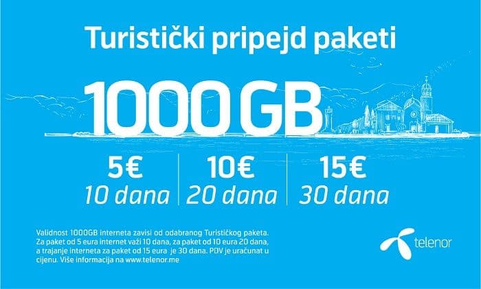 Još bolji ljetnji pripejd uz 1000 GB interneta! Još bolji ljetnji pripejd uz 1000 GB interneta!
