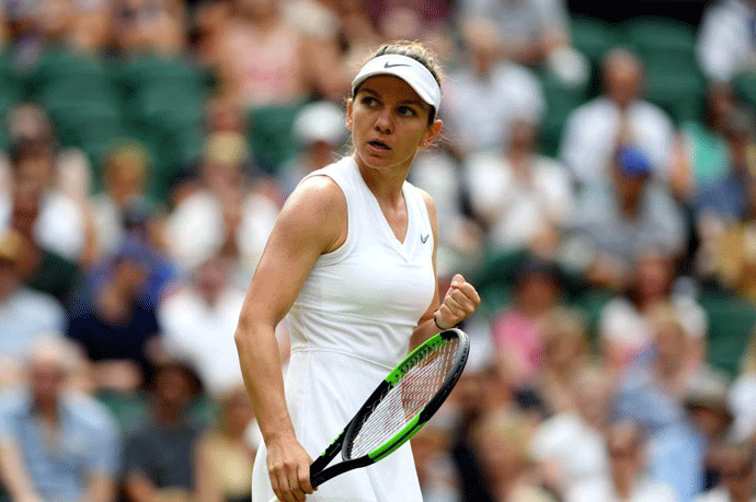 Halepova u dva seta do polufinala Vimbldona Halepova u dva seta do polufinala Vimbldona