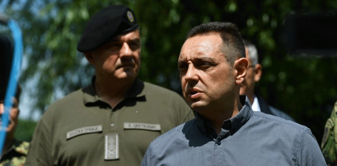 Vulinu, generalu i pukovnicima zabranili ulazak na Kosovo Foto: Tanjug/Ministarstvo odbrane/ DARIMIR BANDA/ bg