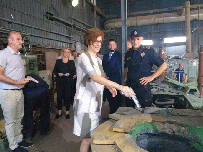 U Nikšiću obilježen Međunarodni dan uništavanja oružja U Nikšiću obilježen Međunarodni dan uništavanja oružja