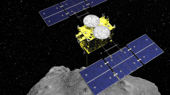 Japanska sonda sletjela na asteroid Japanska sonda sletjela na asteroid