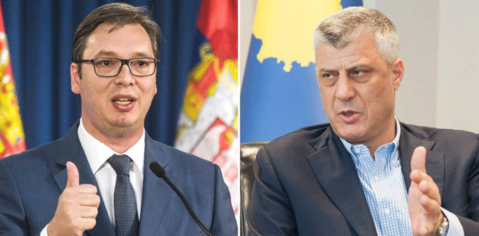 Huper: Merkel blokirala dogovor Vučića i Tačija, Makron dolazi u izvidnicu Foto: AFP