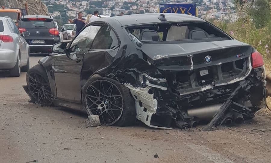 Udes u Baru: Dvije osobe povrijeđene Udes u Baru: Dvije osobe povrijeđene