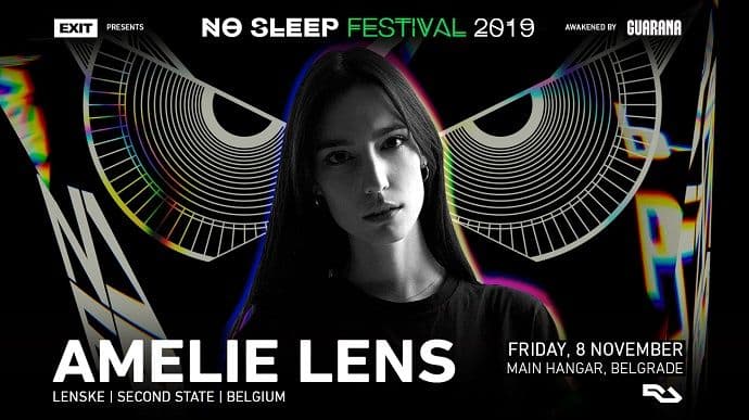 Amelie Lens predvodi prvi talas Exitovog No Sleep Festivala Amelie Lens predvodi prvi talas Exitovog No Sleep Festivala