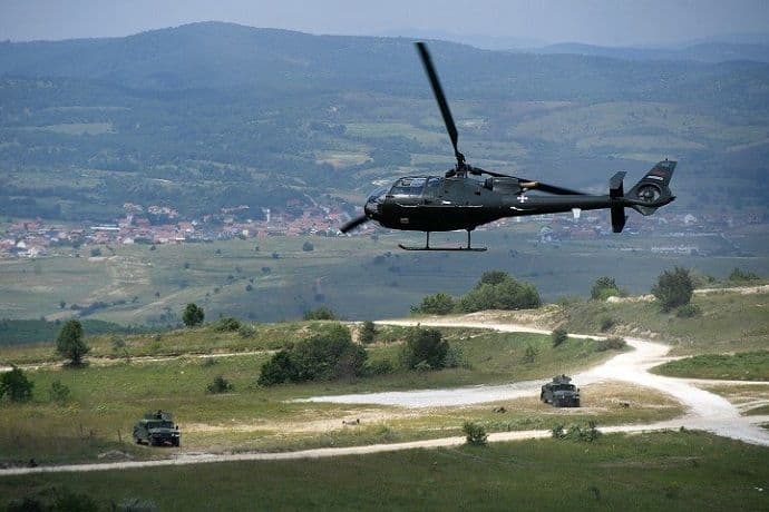 Pao helikopter, dva člana posade lakše povrijeđena Ilustracija