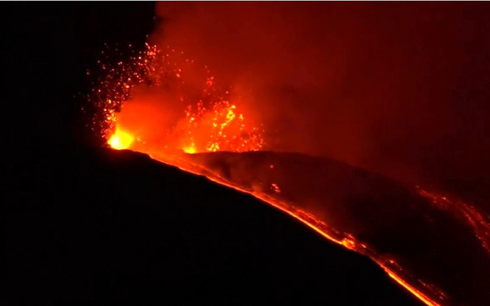 (VIDEO) Vulkan Etna ponovo u erupciji (VIDEO) Vulkan Etna ponovo u erupciji